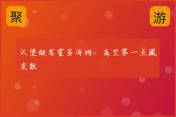 汉堡做客霍芬海姆,高空第一点藏变数